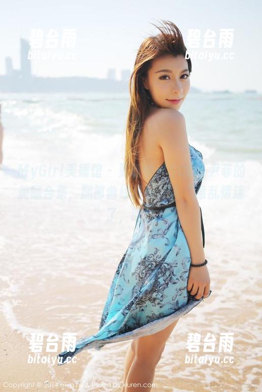 MyGirl美媛馆 - 更新中：SOLO-尹菲的美腿合集，腿部曲线真是让人“意乱情迷”了，哈哈。