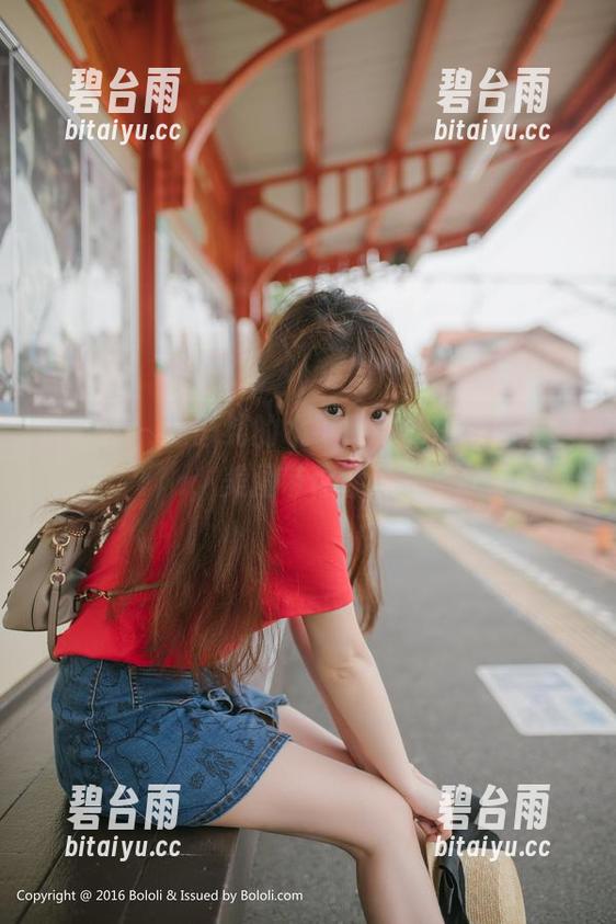 波萝社 - 王语纯的水手服，私房海洋探险，美图带你翻涌。