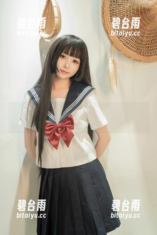 爆机少女喵小吉的海边散步，居然拍了原图，资源你懂得